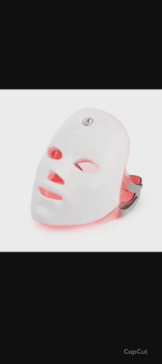 Masque LED Sans Fil Visage – Soin Beauté Rechargeable