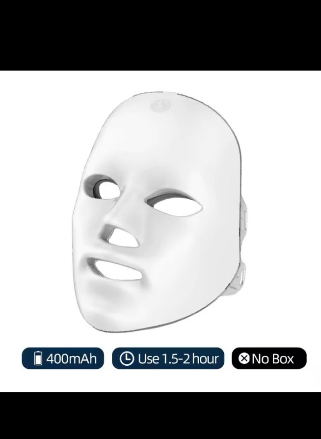 Masque LED Sans Fil Visage – Soin Beauté Rechargeable