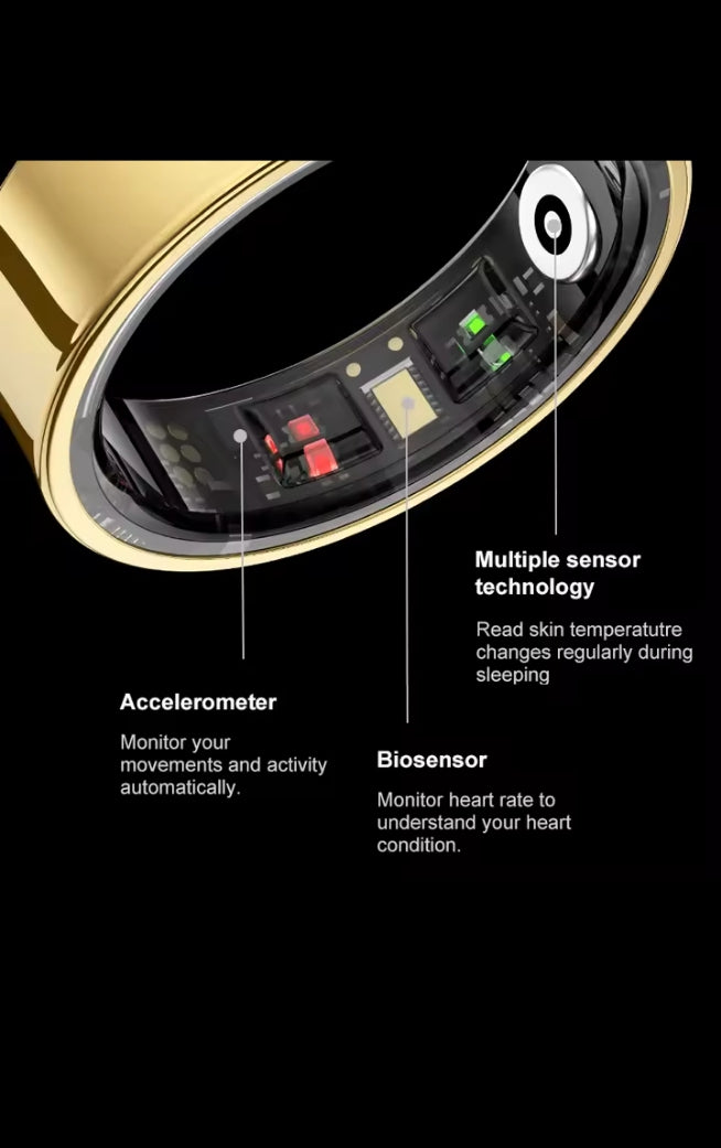 Bague Connectée – Suivi Sommeil et Activité