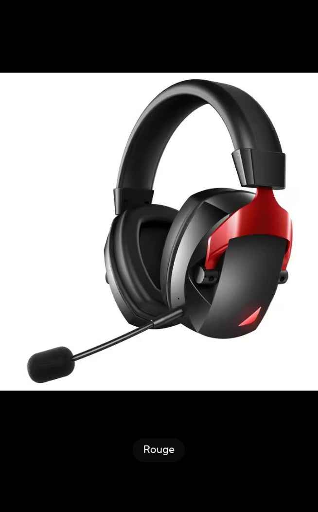 Casque gaming stéréo avec micro antibruit, son immersif pour PC, PS5, Xbox et Switch