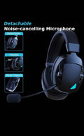 Casque gaming stéréo avec micro antibruit, son immersif pour PC, PS5, Xbox et Switch