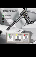 Cordless Handheld Car Vacuum 16000Pa 2-in-1 Vacuum Air Duster Rechargeable
