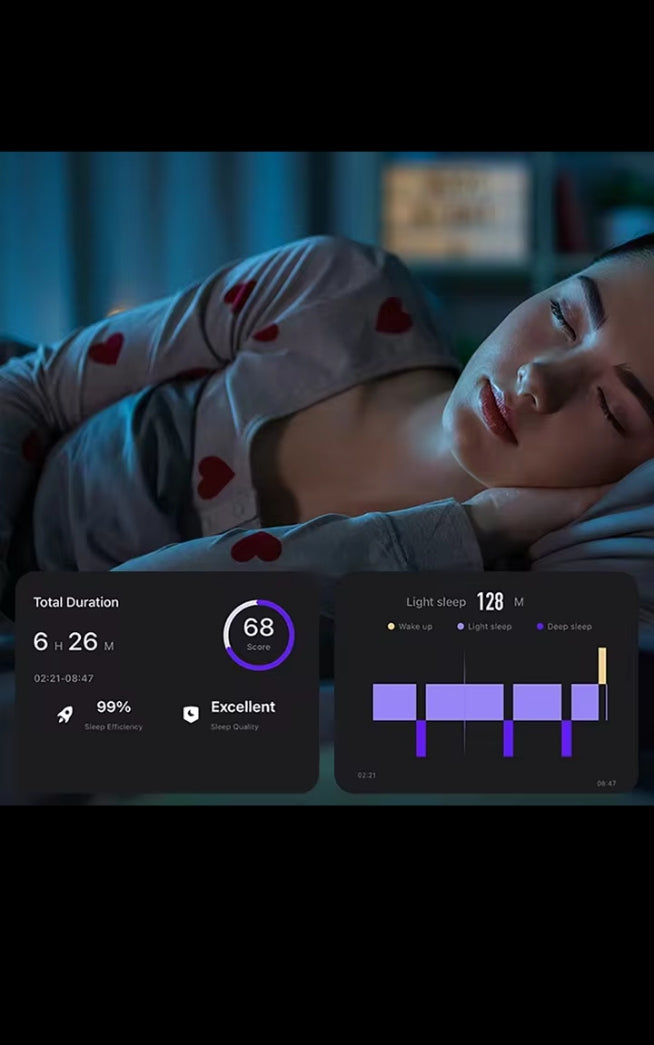 Bague Connectée – Suivi Sommeil et Activité